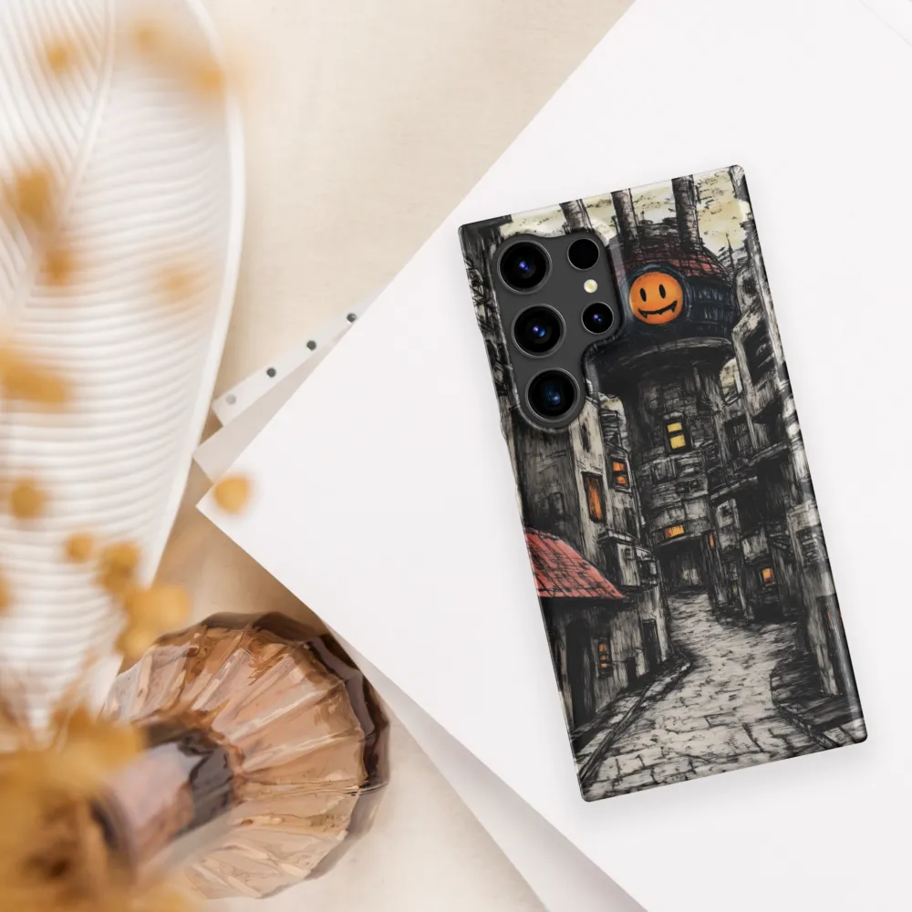 The Smiling Overlord of the Dystopian City | Phone Case |  S24 Ultra | Snap Case | Matte