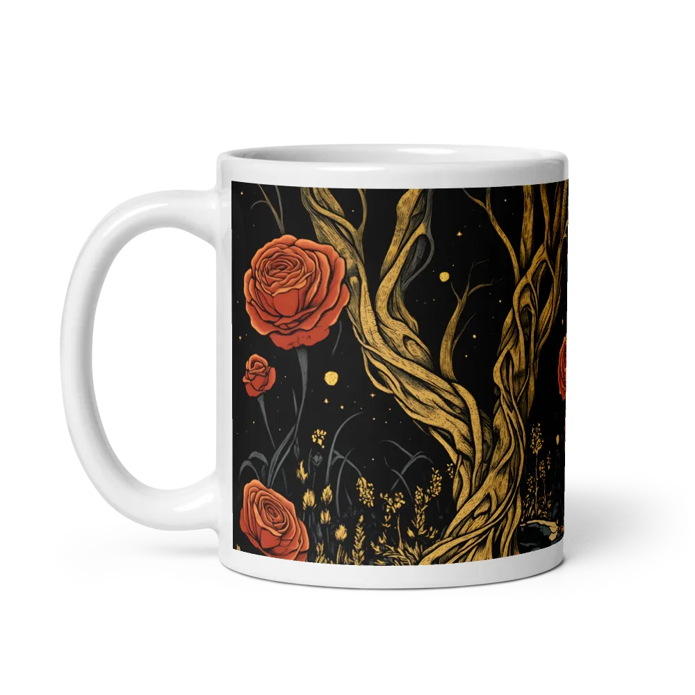 Whispers of the Enchanted Garden | Mug with White inside | 11 oz