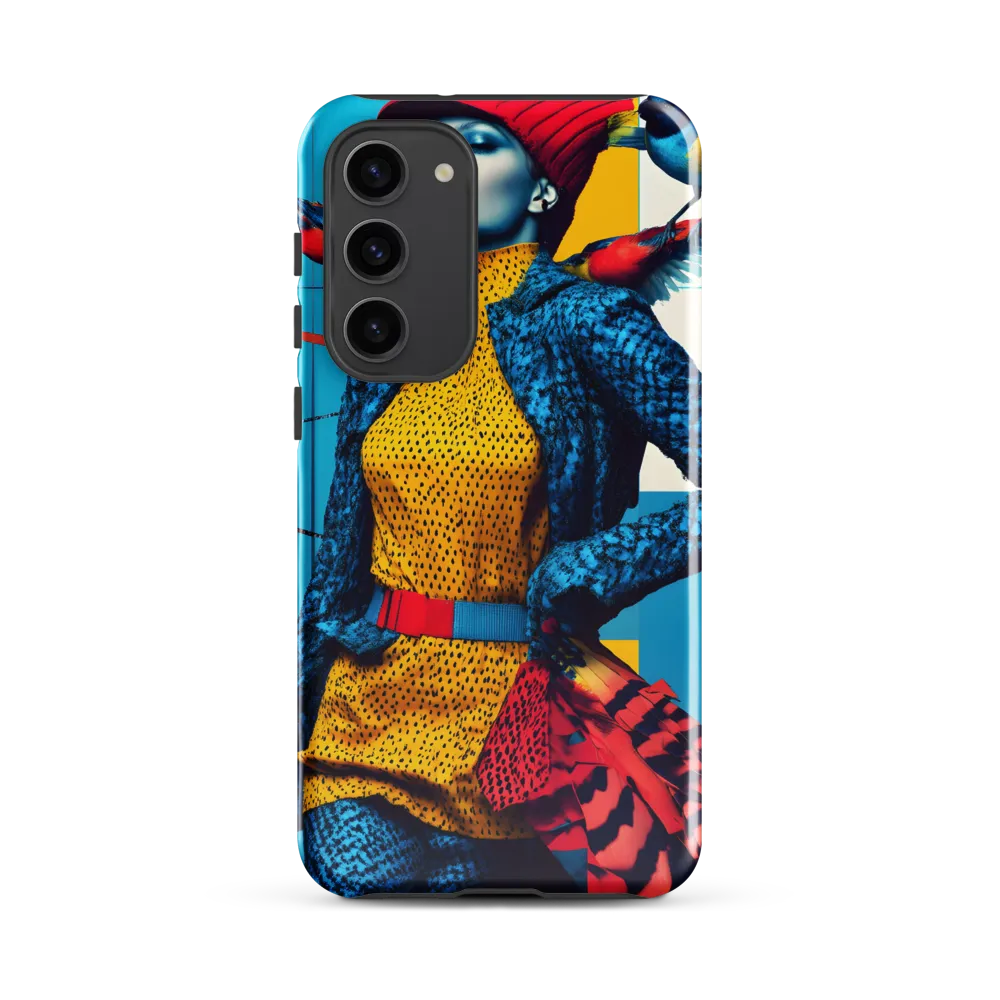 Vibrant Fusion of Nature and Fashion