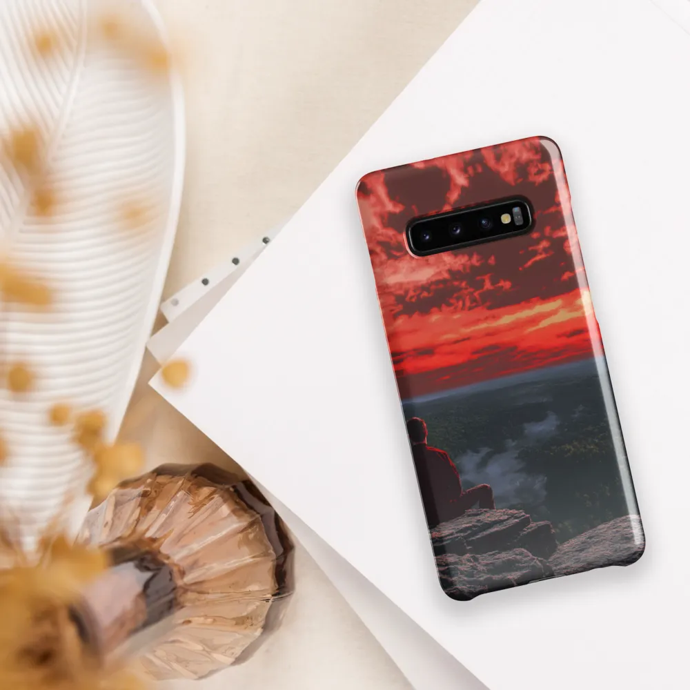 Reflections at Dusk | Phone Case |  S10 Plus | Snap Case | Glossy