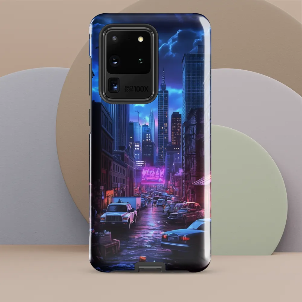 Urban Mystique: A Cyberpunk Night