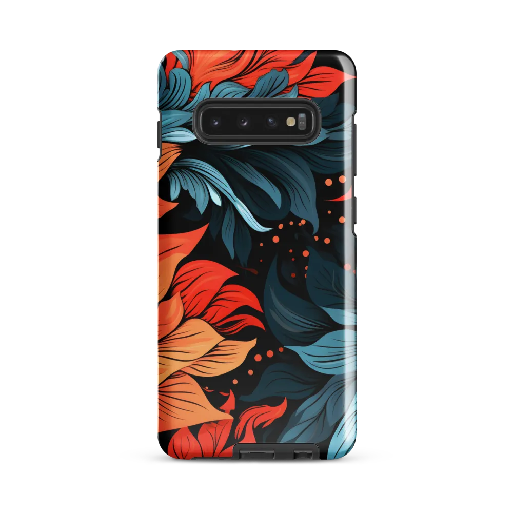 Floral Symphony in Color | Phone Case |  S10 Plus | Tough Case | Glossy