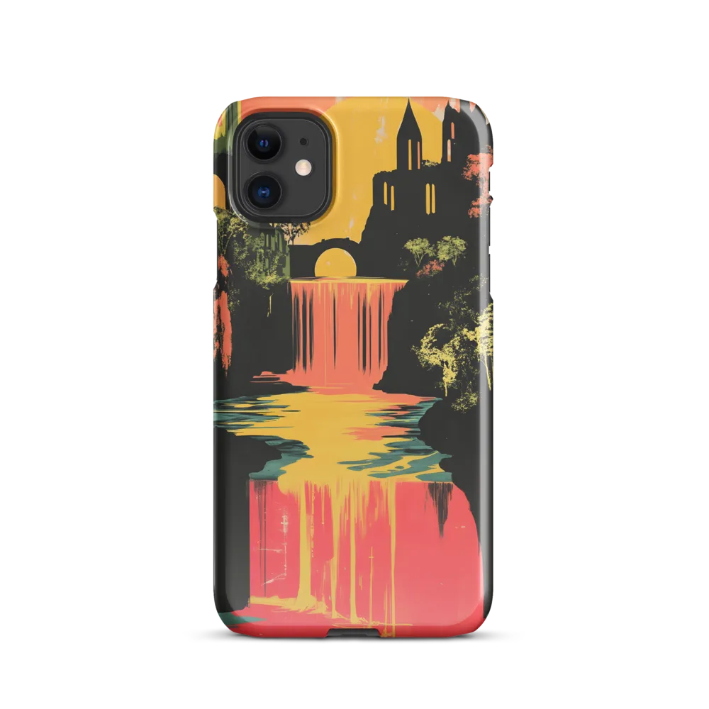Elysian Echoes: A Surreal Reflections | Phone Case |  11 | Snap Case | Glossy