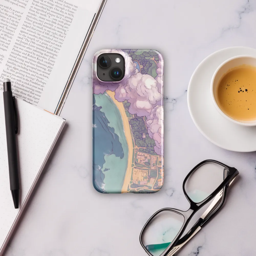 Serenity Over the Coast | Phone Case |  15 Plus | Snap Case | Glossy