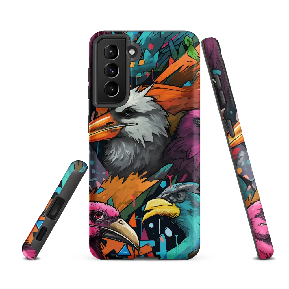 Avian Vortex: A Celebration of Color and Form