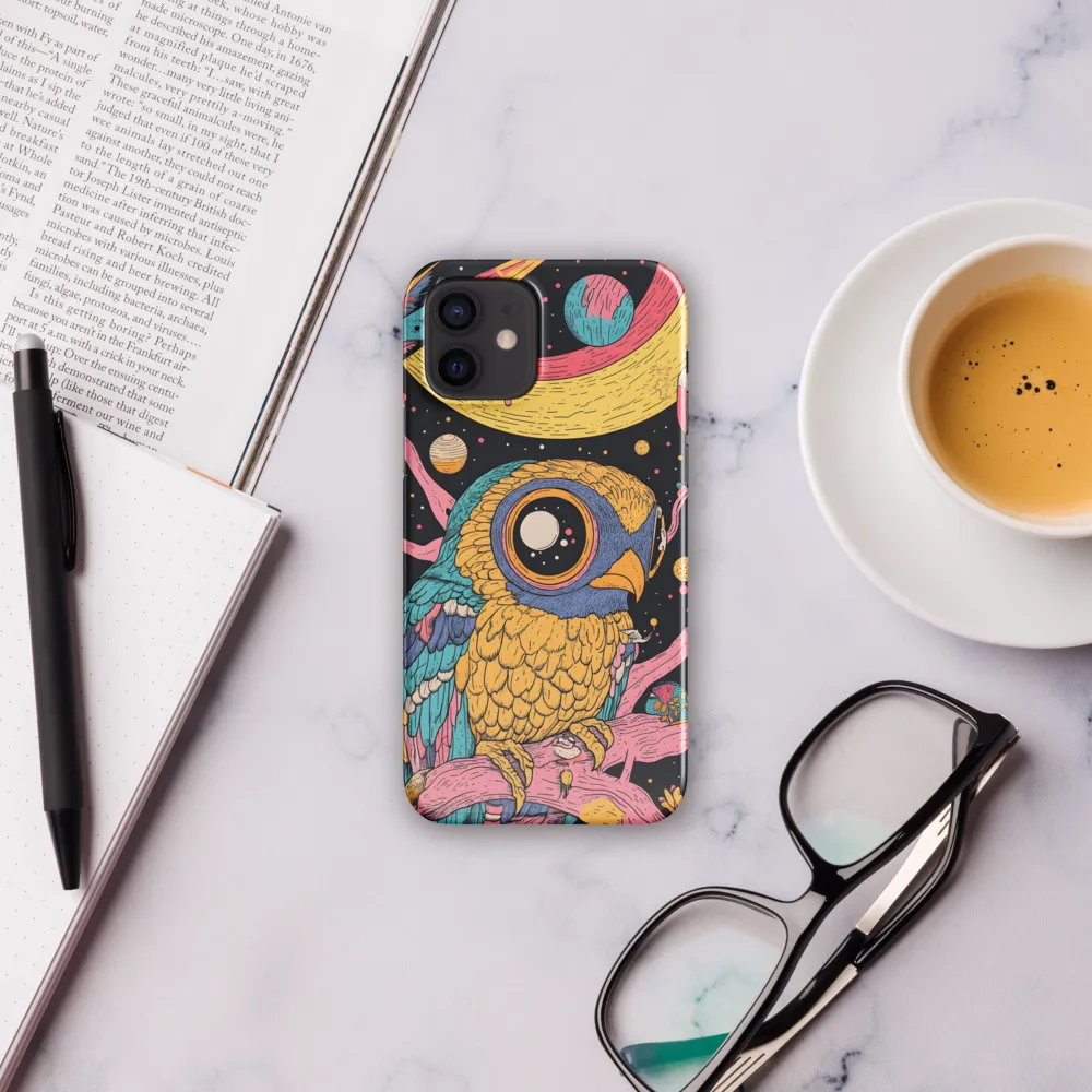 Whimsical Cosmic Owl | Phone Case |  12 | Snap Case | Glossy