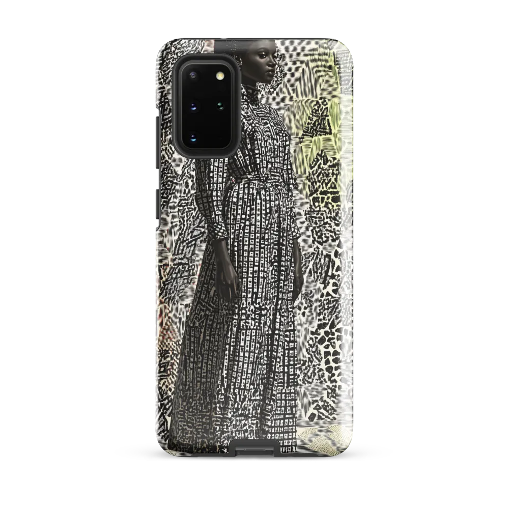 Elegance in Abstract Patterns | Phone Case |  S20 Plus | Tough Case | Glossy
