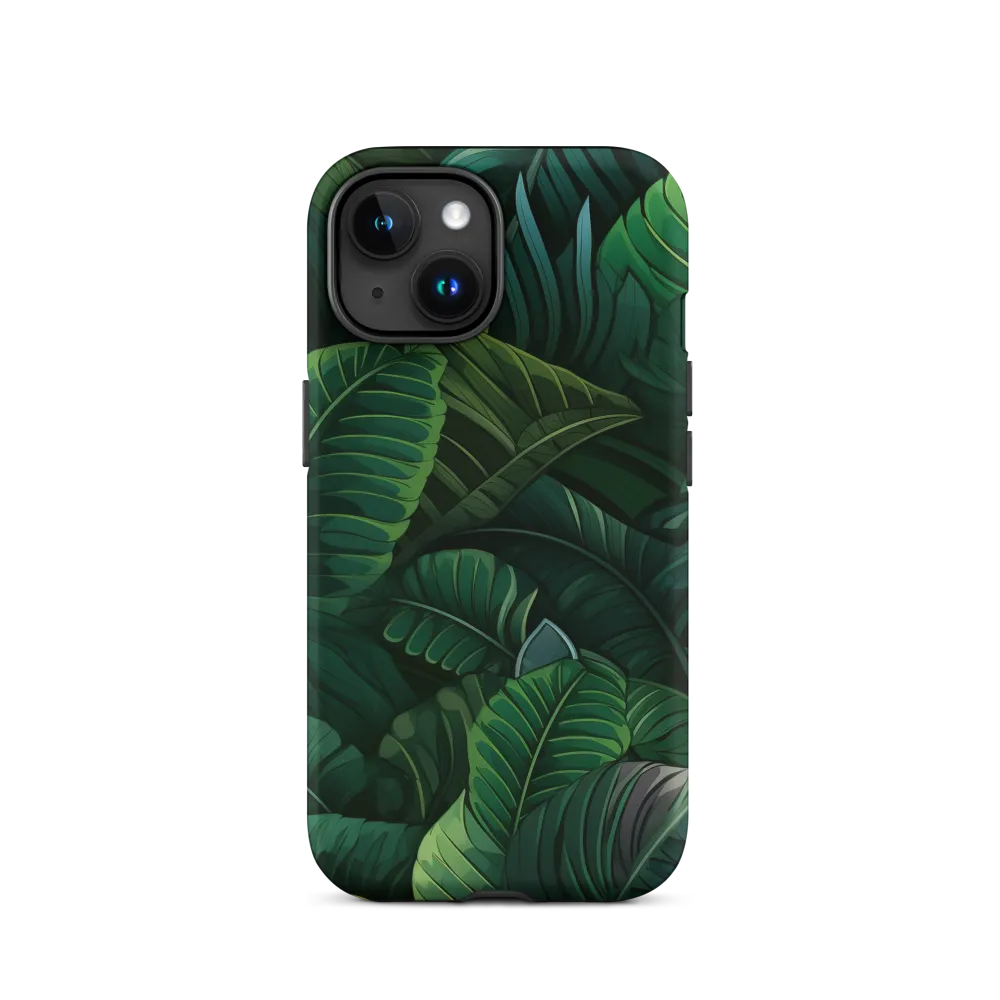 Lush Canopy: A Tropical Foliage Study