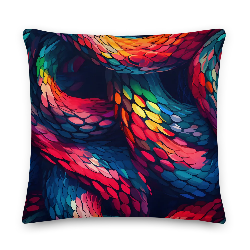 Serpentine Harmony | Pillow | 22″×22″