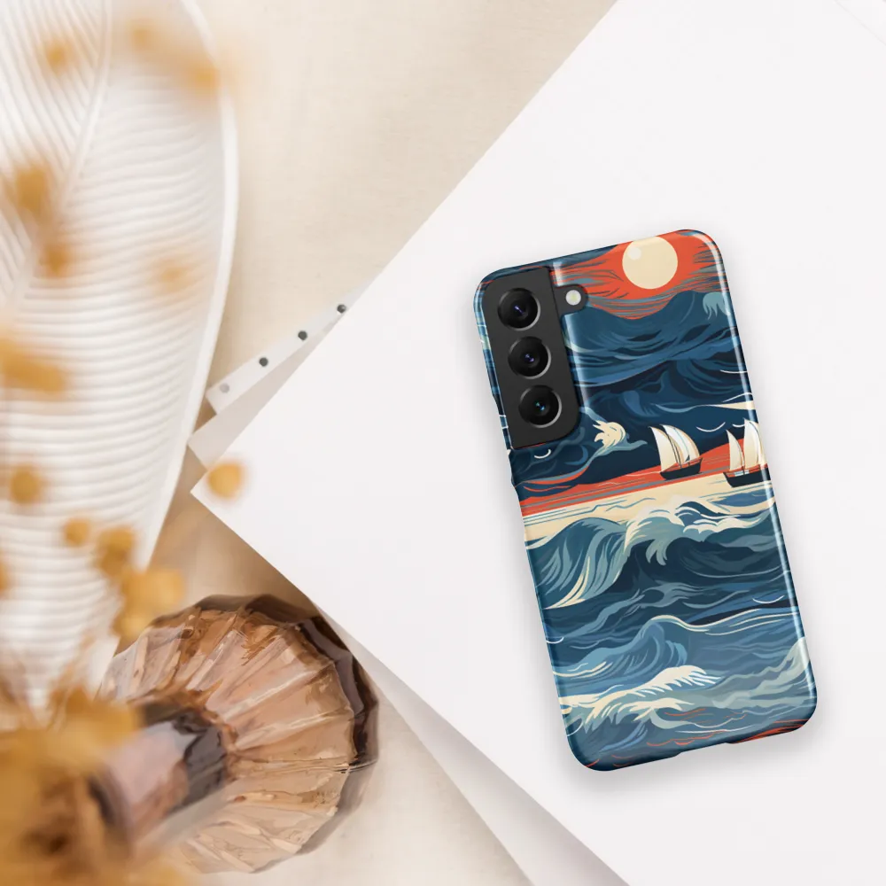 Ocean Whispers: A Voyage at Dusk