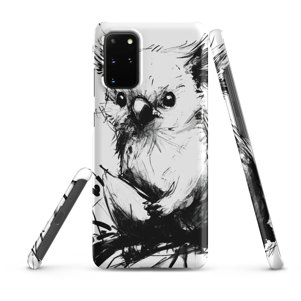 Whimsical Koala in Ink