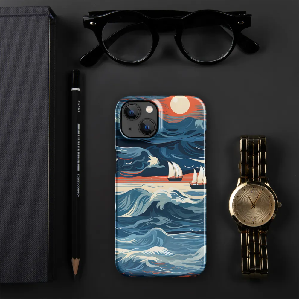 Ocean Whispers: A Voyage at Dusk