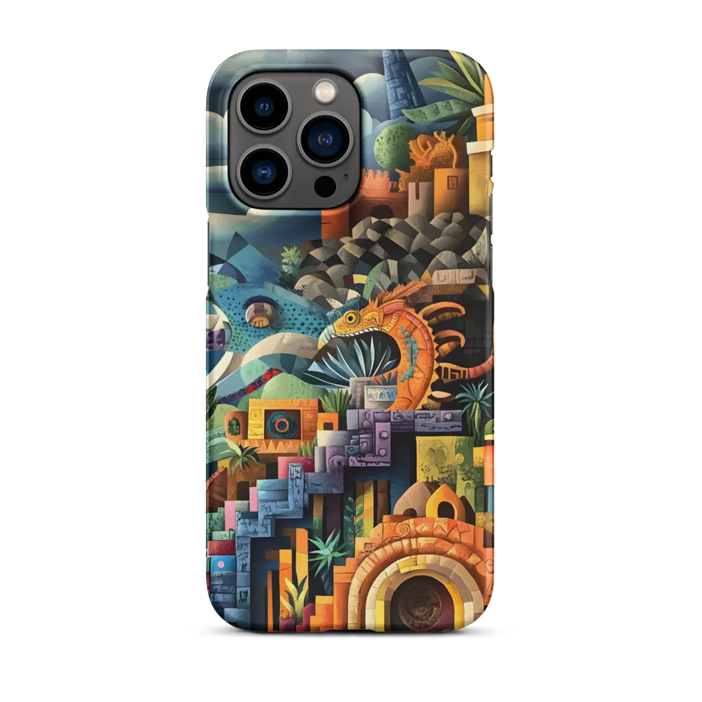 Embrace of the Mythical Landscape | Phone Case |  14 Pro Max | Snap Case | Matte