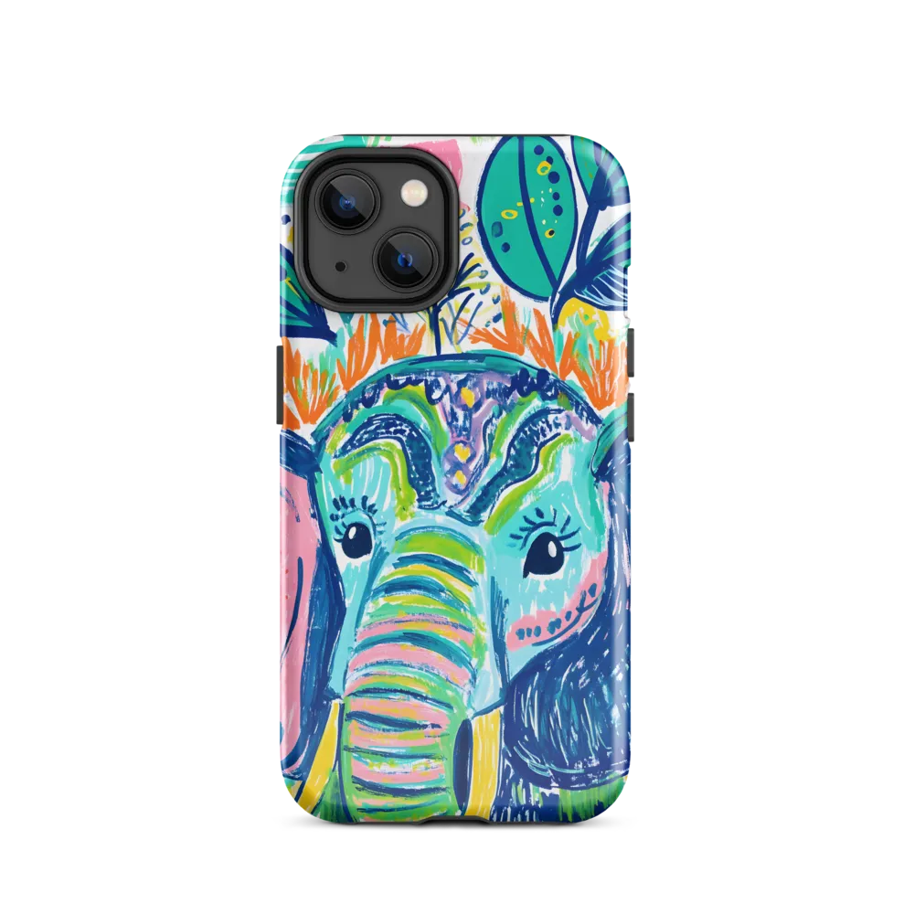 Whimsical Elephant Portrait