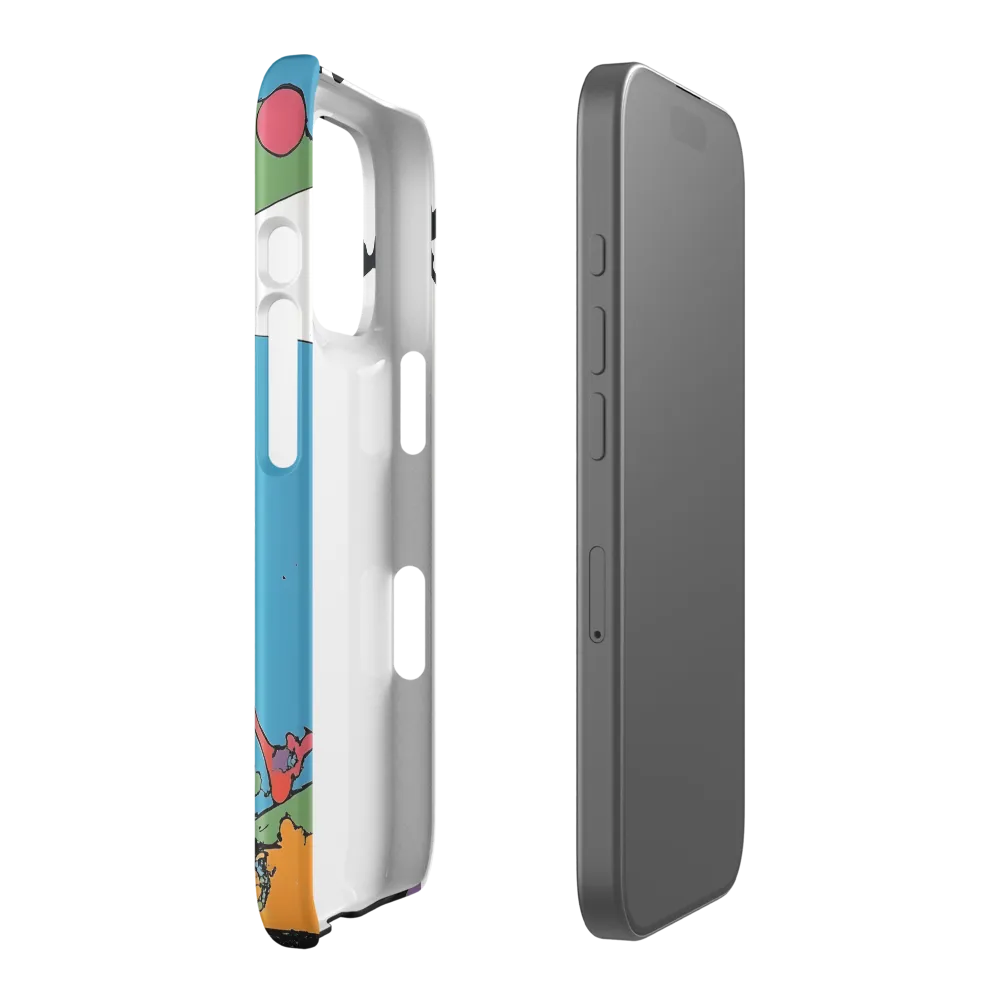 Dynamic Abstract Movement | Phone Case |  16 Pro | Snap Case | Matte