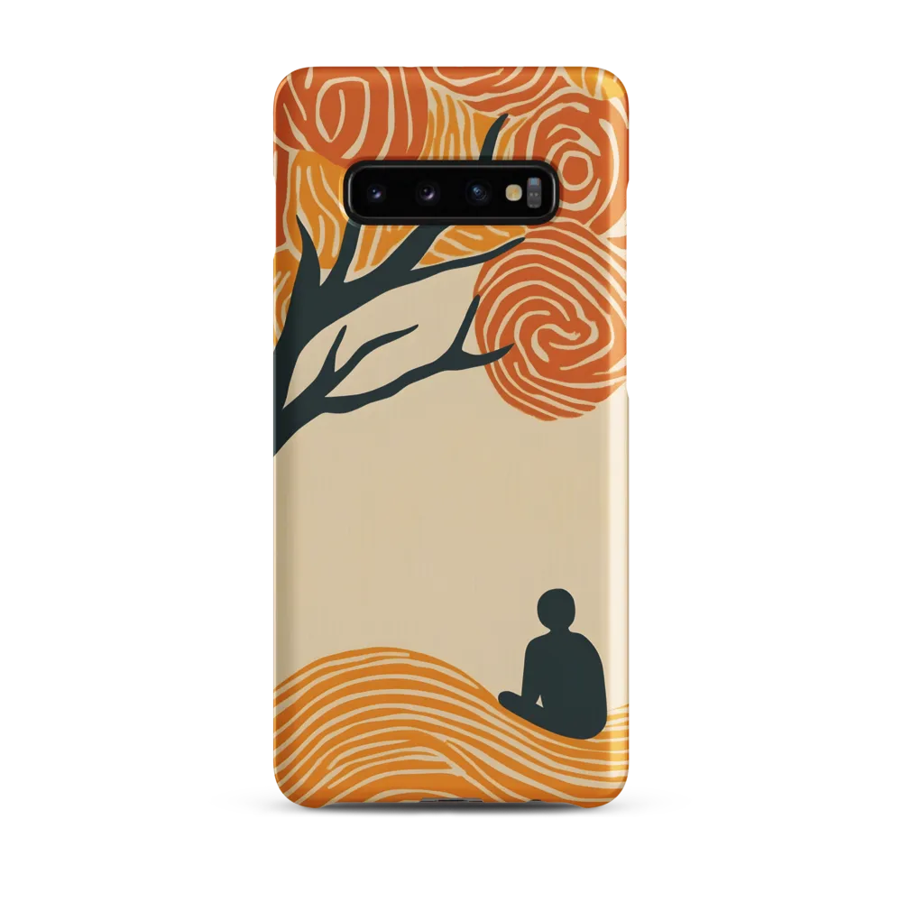 Silent Reflections under Swirling Leaves