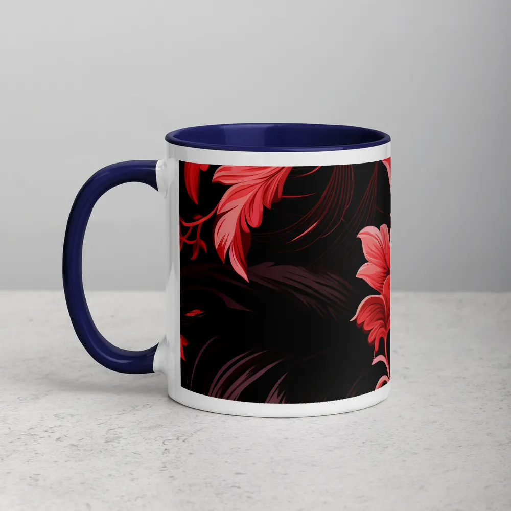 Tropical Elegance in Red