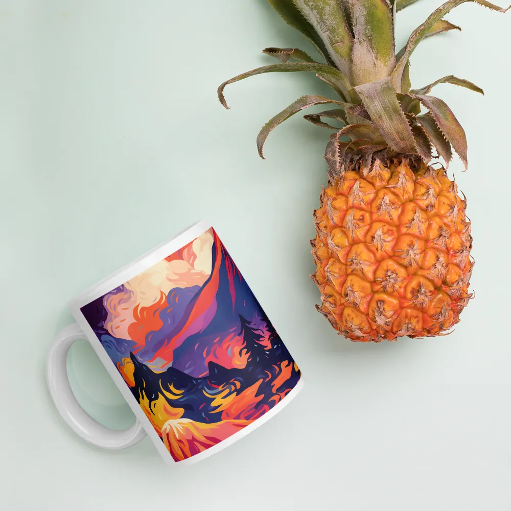 Fiery Majesty | Mugs | Multiple Sizes & Colors