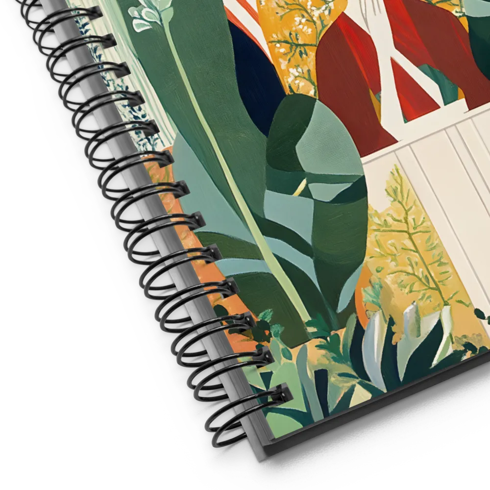 Embrace of Nature | Spiral Notebook