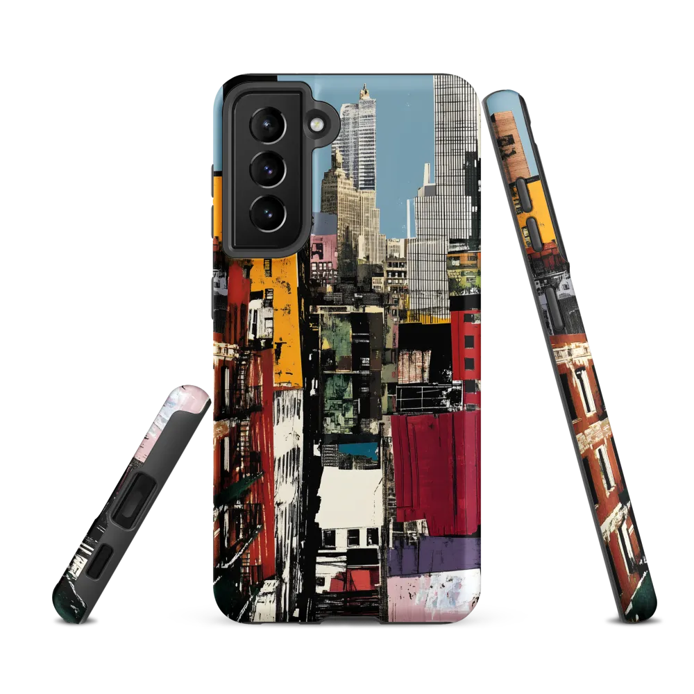 Urban Collage: A Vivid Cityscape