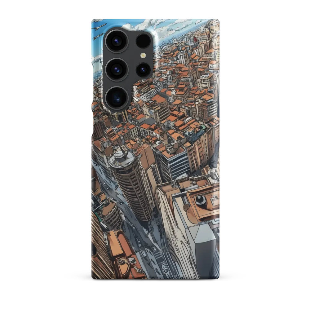 Aerial Symphony of Urban Life
