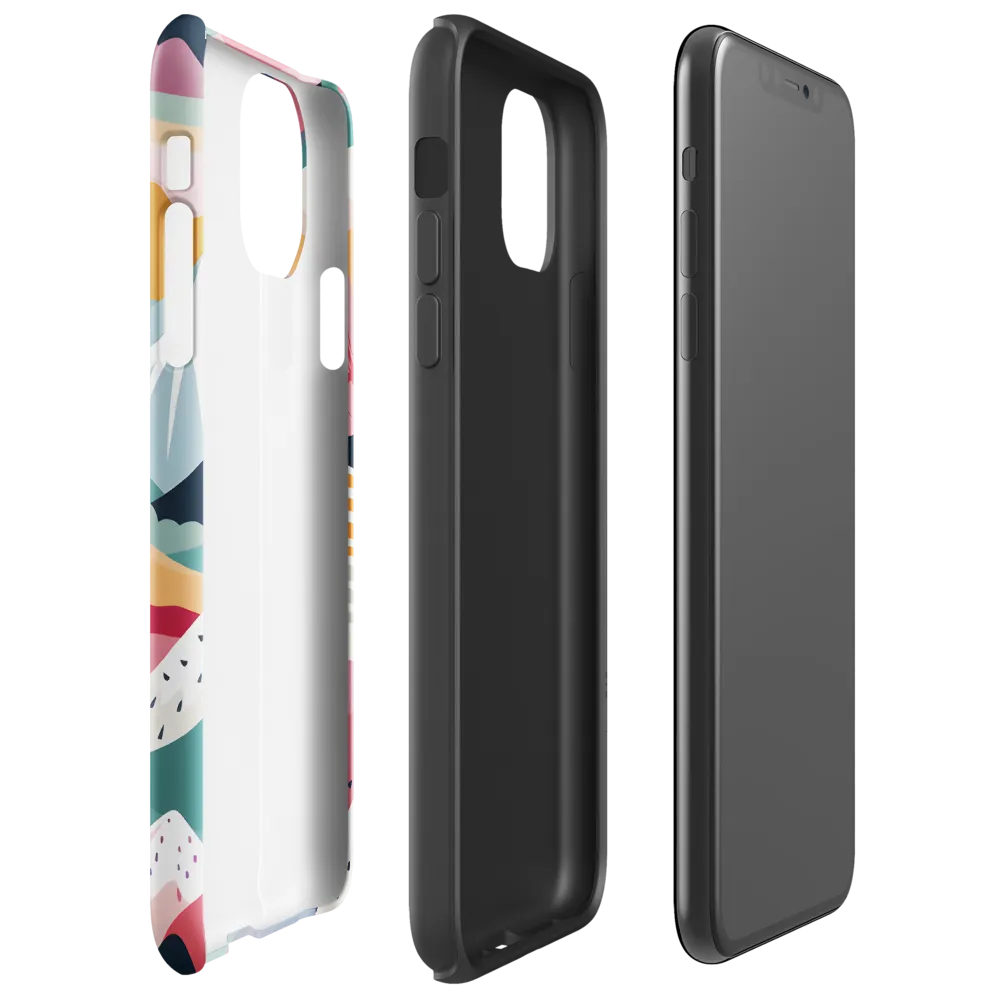 Harmonious Mountain Waves | Phone Case |  11 Pro Max | Tough Case | Glossy