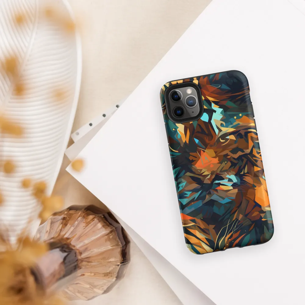 Wild Symphony: Abstract Tigers | Phone Case |  11 Pro Max | Tough Case | Matte