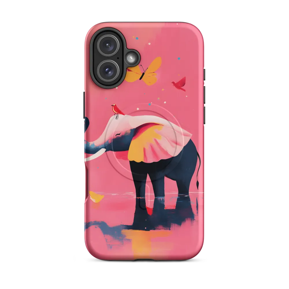 Whimsical Serenity: The Playful Elephant