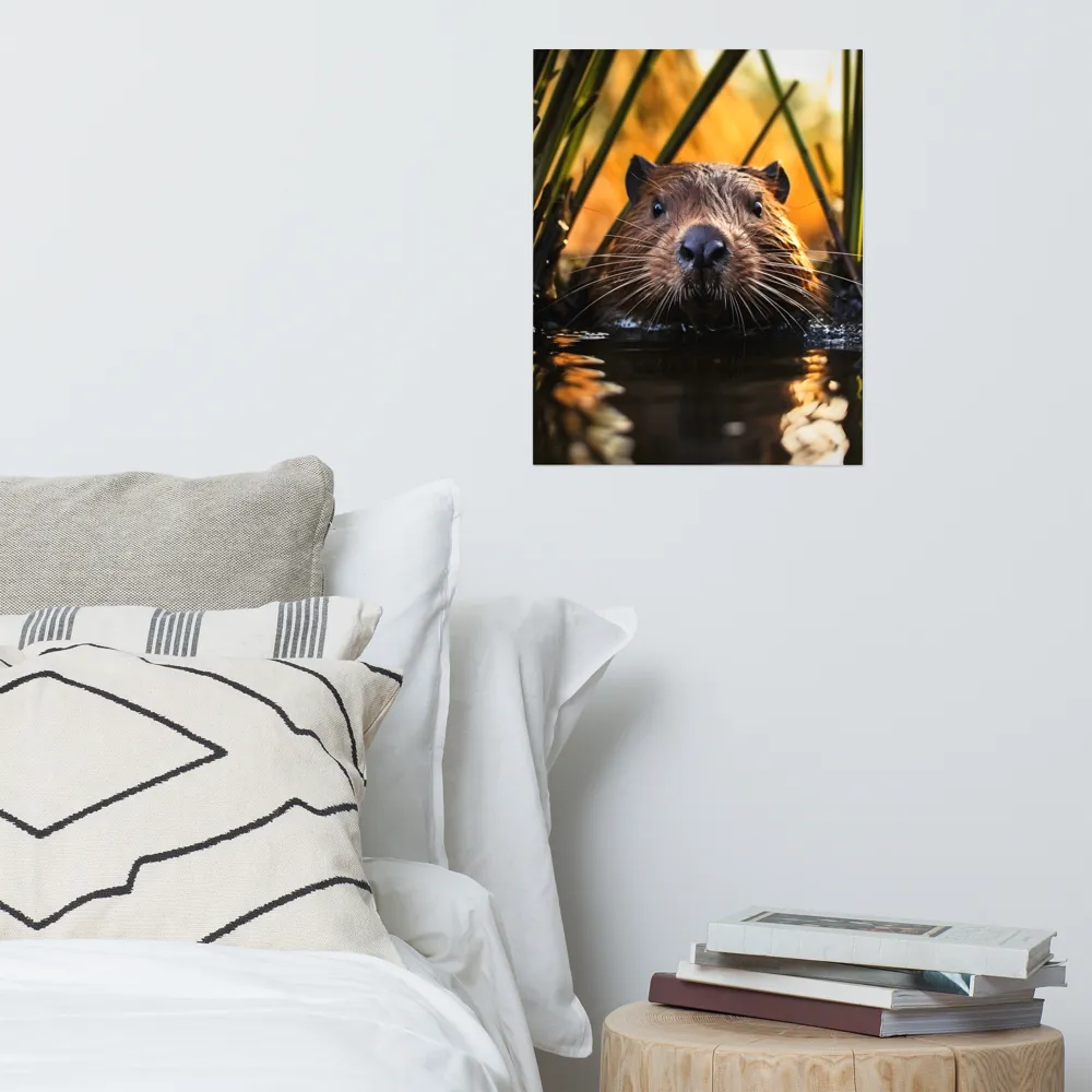 Beaver Serenity: A Natural Portrait
