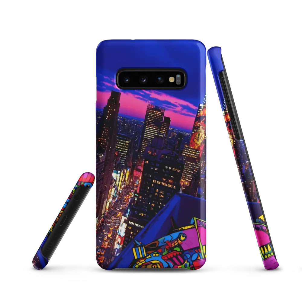 Neon Twilight: A City in Vibrance