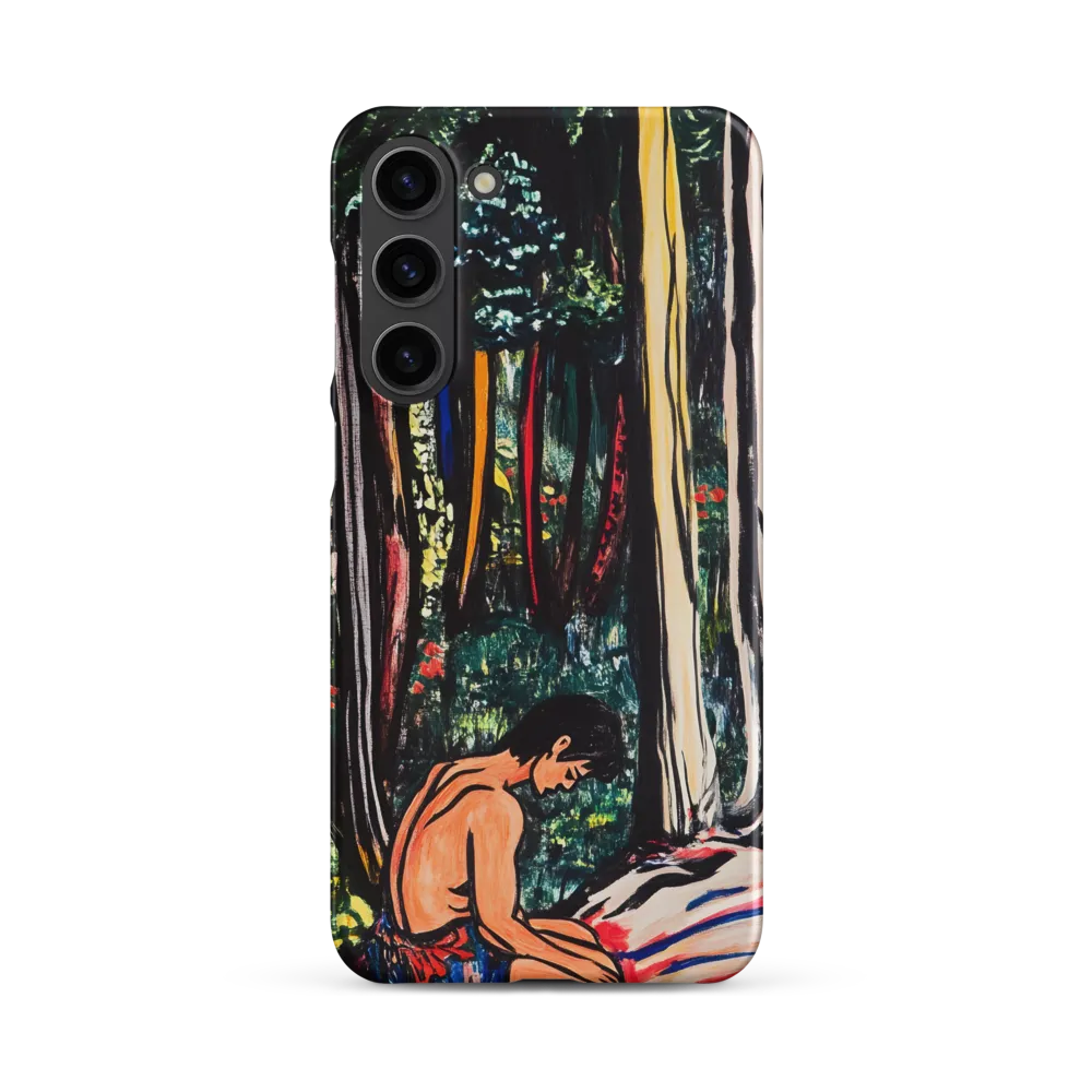 Contemplation in Nature | Phone Case |  S23 Plus | Snap Case | Matte