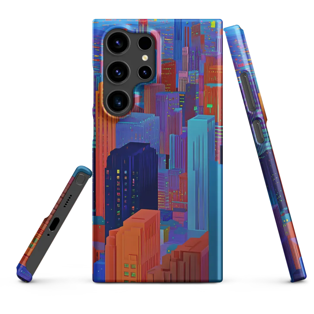 Vibrant Metropolis in Twilight