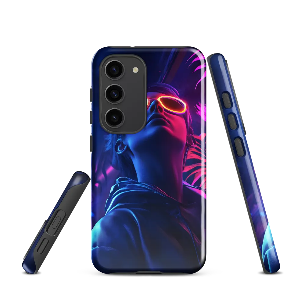 Neon Dreams: A Cyberpunk Portrait