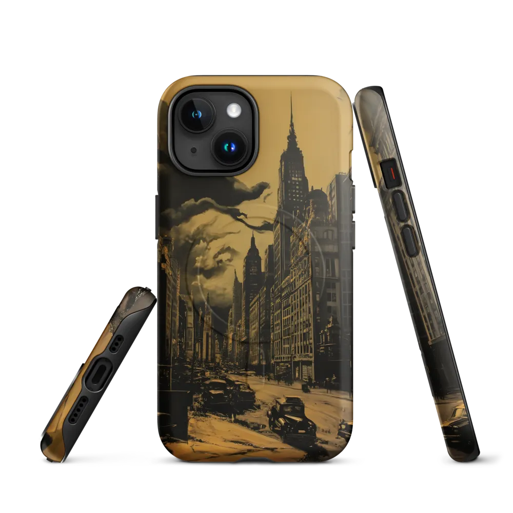 Echoes of a Forgotten Skyline | Phone Case |  15 | MagSafe® Tough Case | Matte
