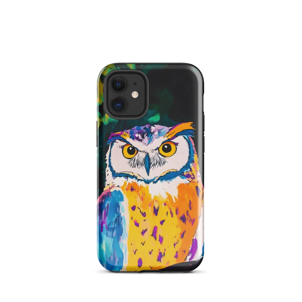 Vivid Vigilance | Phone Case |  12 mini | Tough Case | Glossy