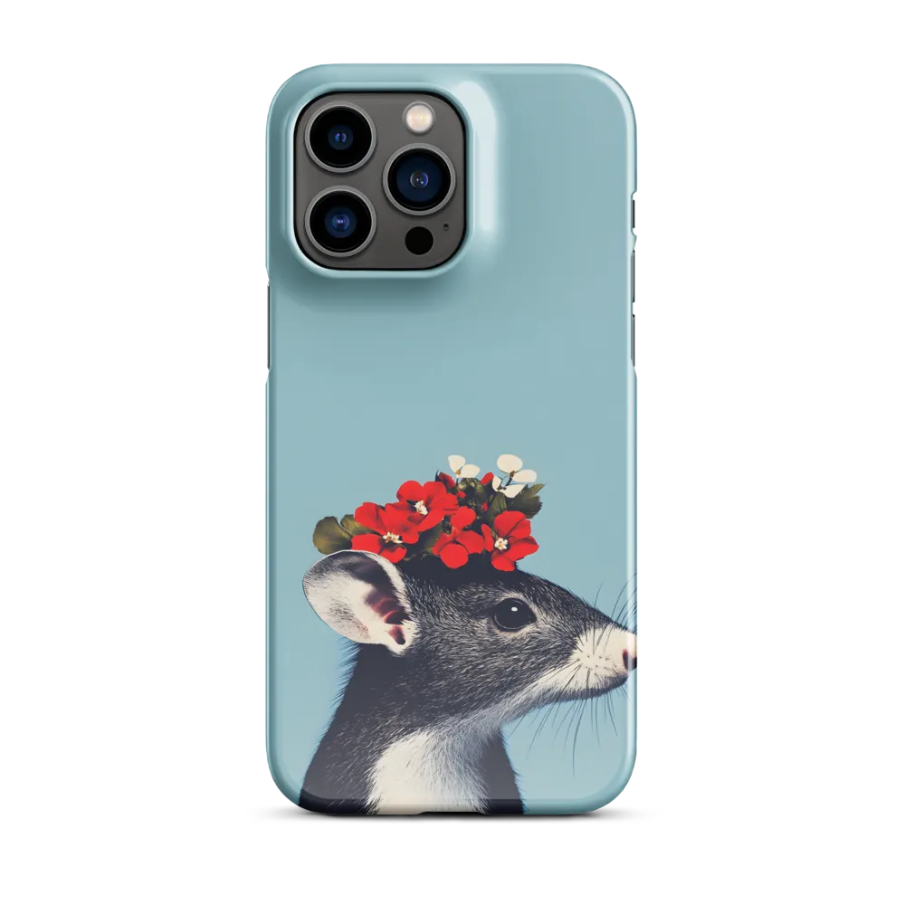 Whimsical Flora: A Mouse's Floral Crown