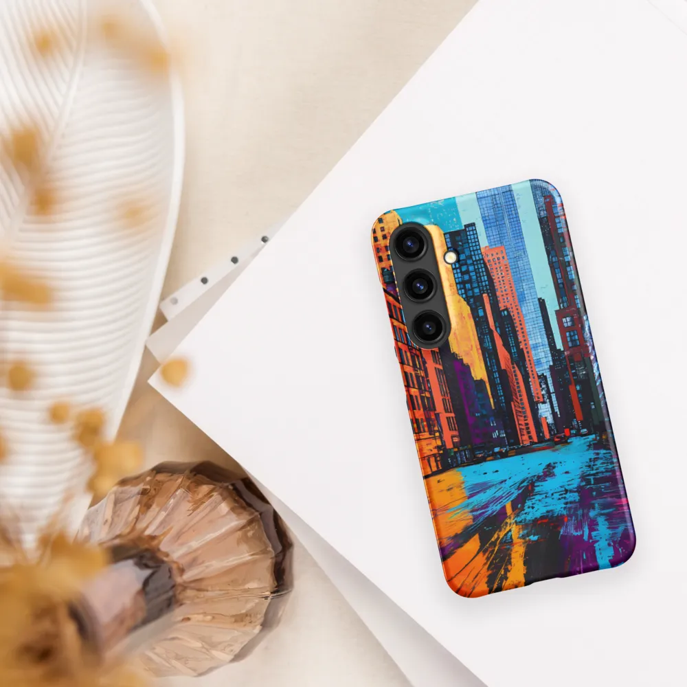 Vibrant Urban Horizons | Phone Case |  S24 | Snap Case | Matte