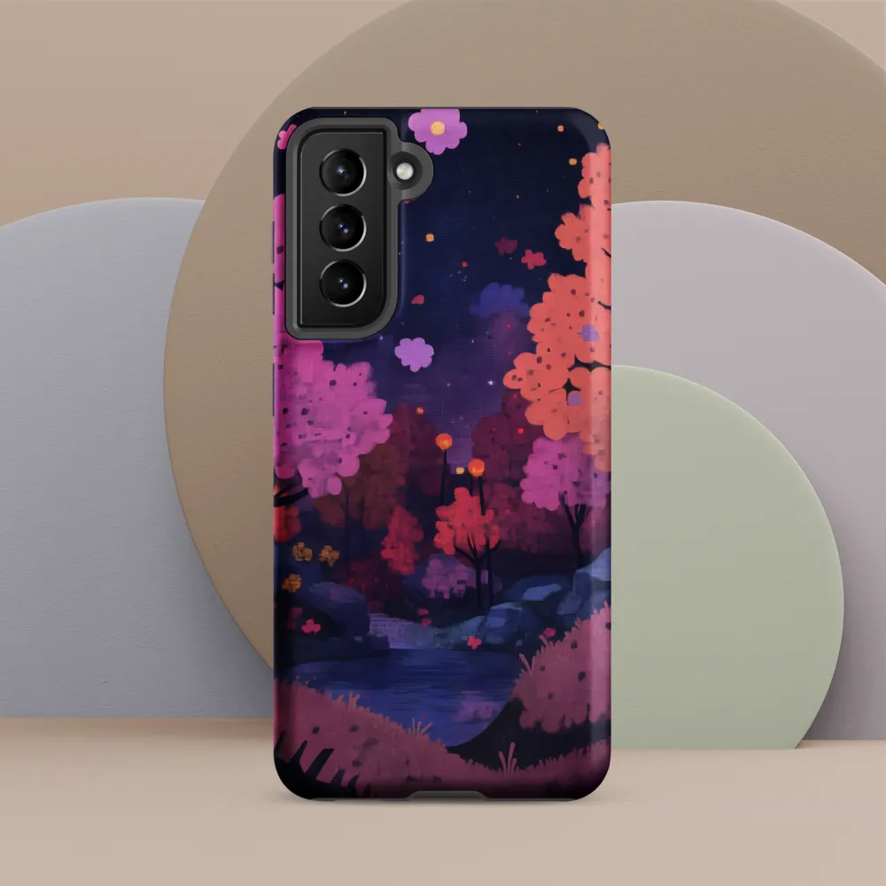 Whispers of Spring: A Serene Landscape | Phone Case |  S21 | Tough Case | Matte