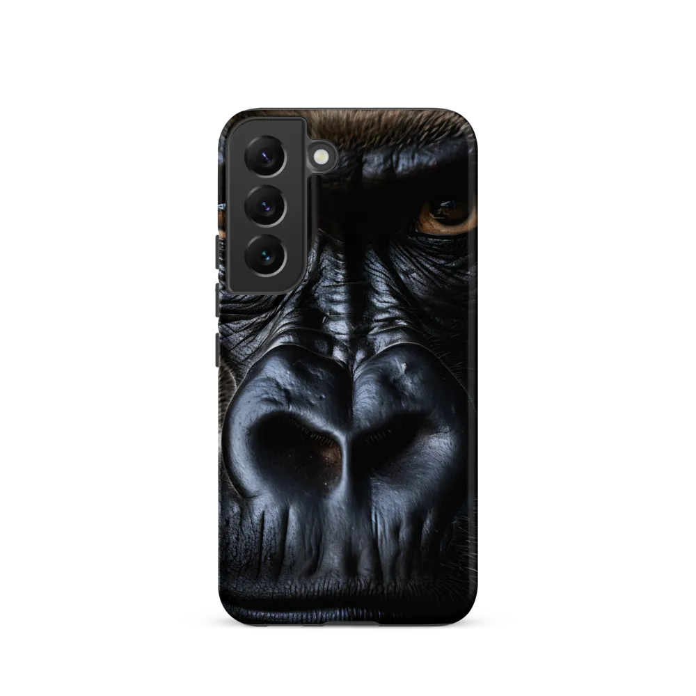 Gaze of the Wild: A Gorilla's Portrait