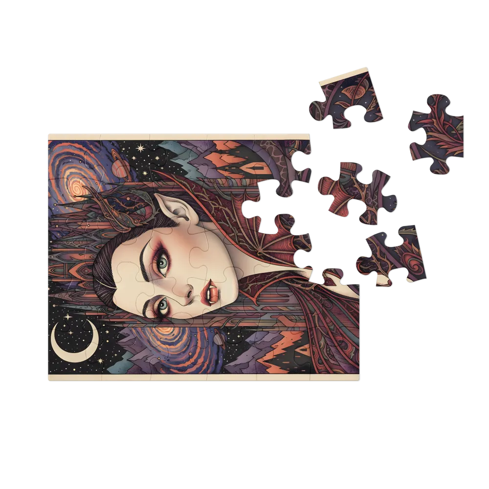 Celestial Vampire 
 Jigsaw Puzzle in Tin Box