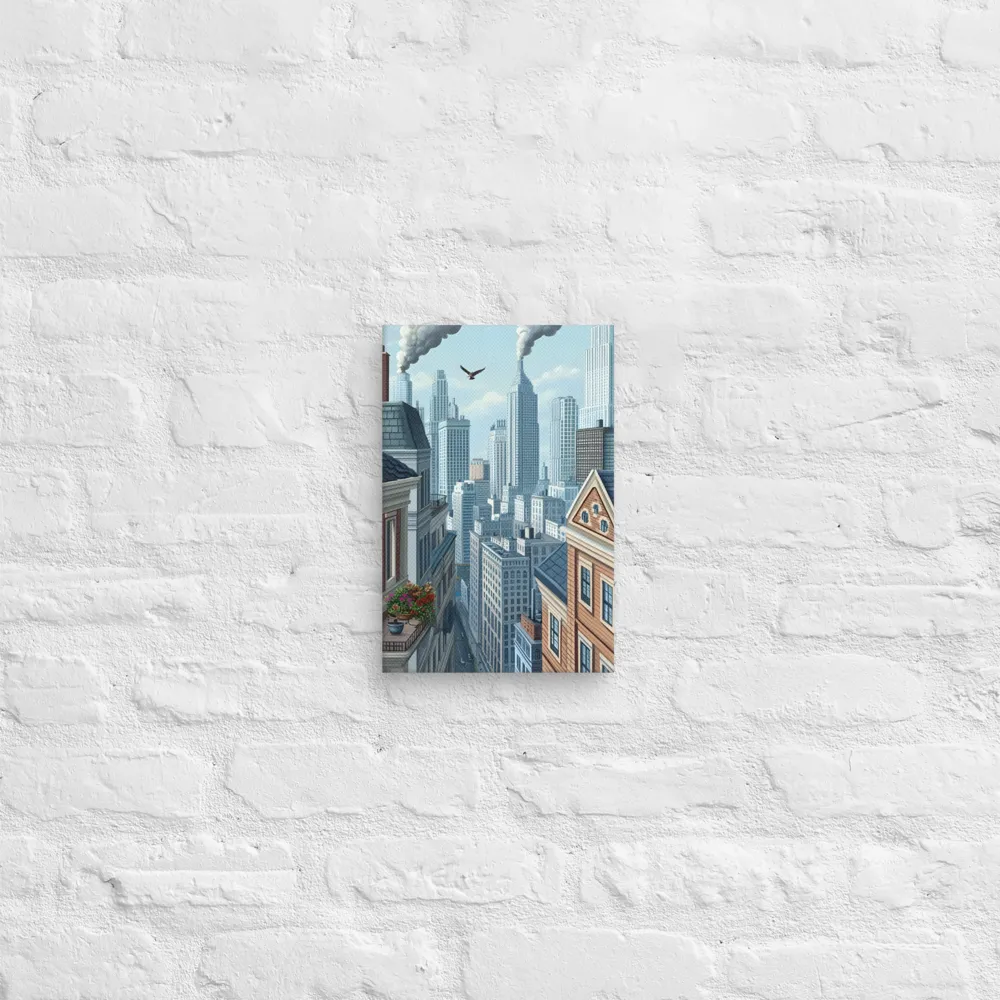 Urban Symphony | Canvas | 8″×12″