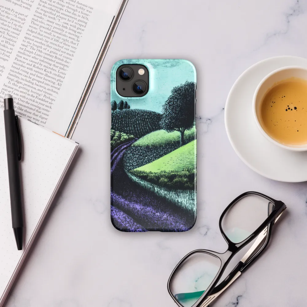 Winding Serenity: A Modern Landscape