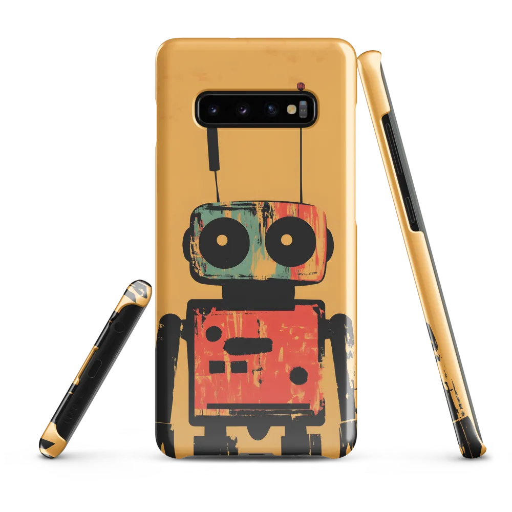 Playful Robot | Phone Case |  S10 Plus | Snap Case | Glossy