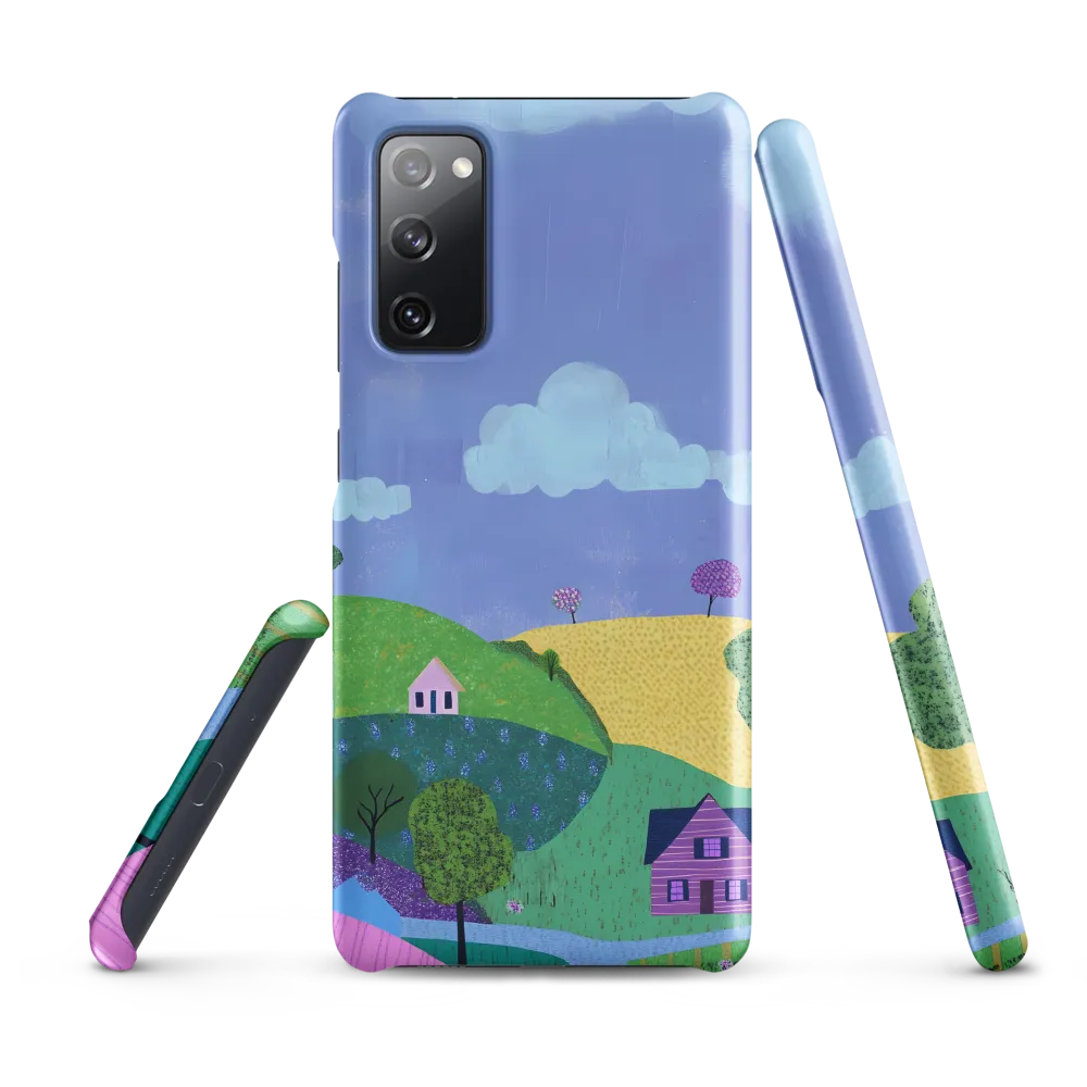 Whimsical Hills and Quaint Homes