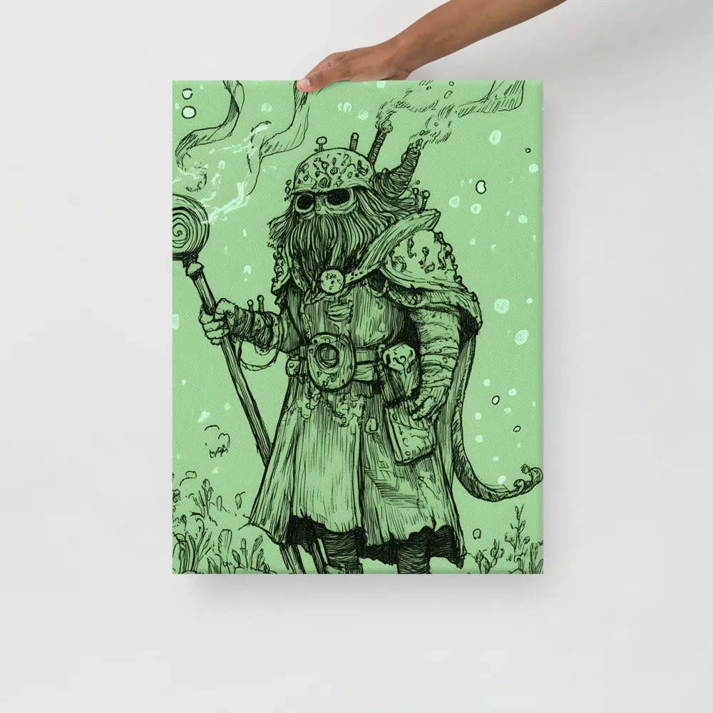 The Enigmatic Wizard | Canvas | 18″×24″