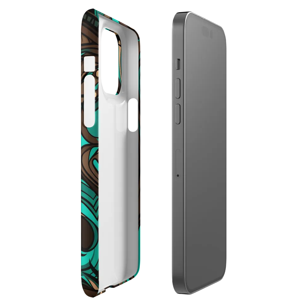 Fluctuating Currents | Phone Case |  14 Pro Max | Snap Case | Matte