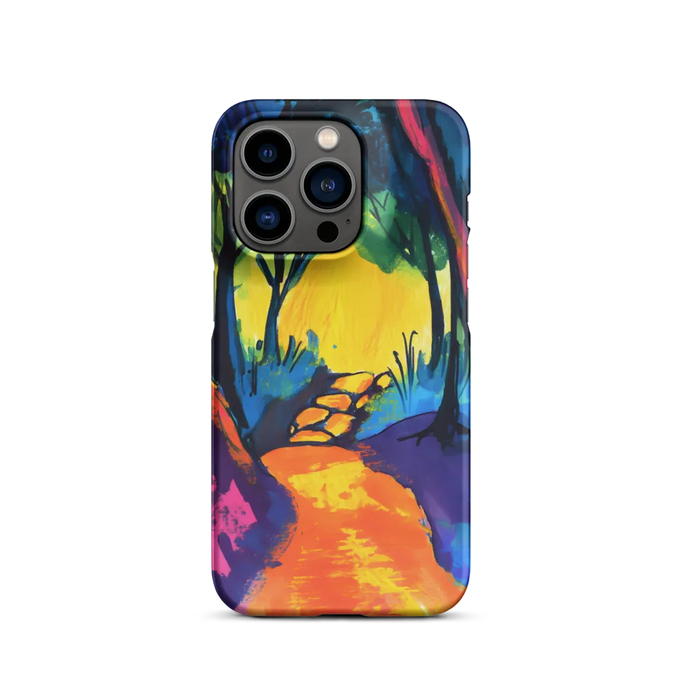 Path Through a Vibrant Forest