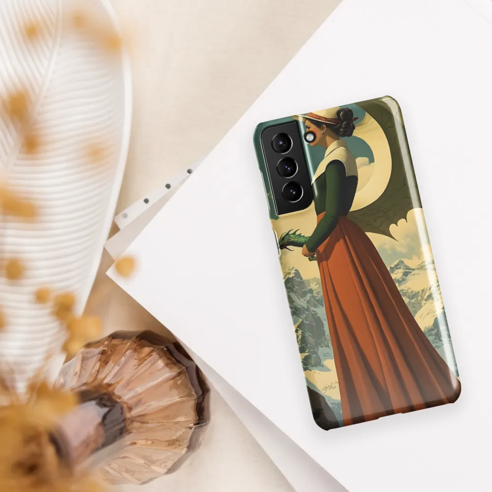Mystic Harmony: The Dragon Keeper | Phone Case |  S21 Plus | Snap Case | Glossy