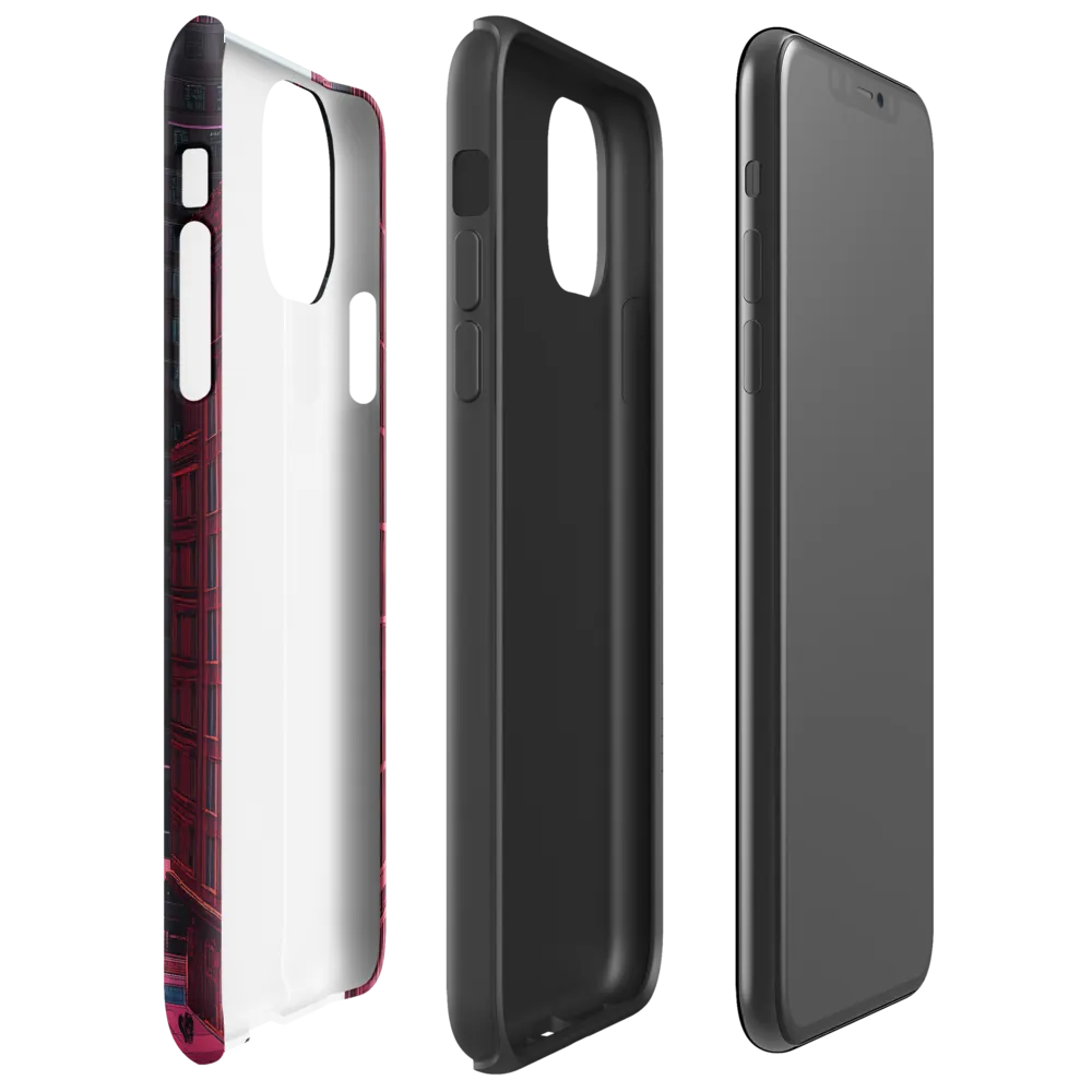 Urban Dreamscape: A Futuristic City | Phone Case |  11 Pro Max | Tough Case | Glossy