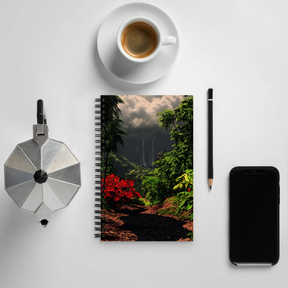 Tranquil Wilderness: A Serene Journey | Spiral Notebook